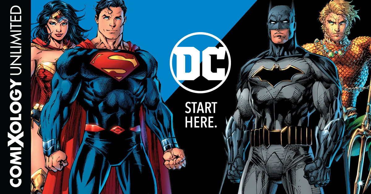 Press release: DC joins comiXology Unlimited, Kindle Unlimited, and Prime Reading